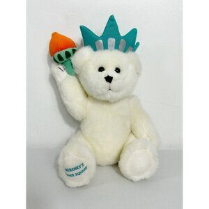 Hershey’s Times Square Teddy Bear Stuffed 10.5" Plush in White